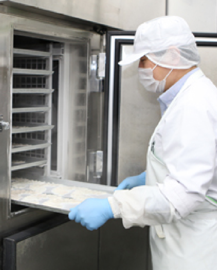 独自の冷凍技術について